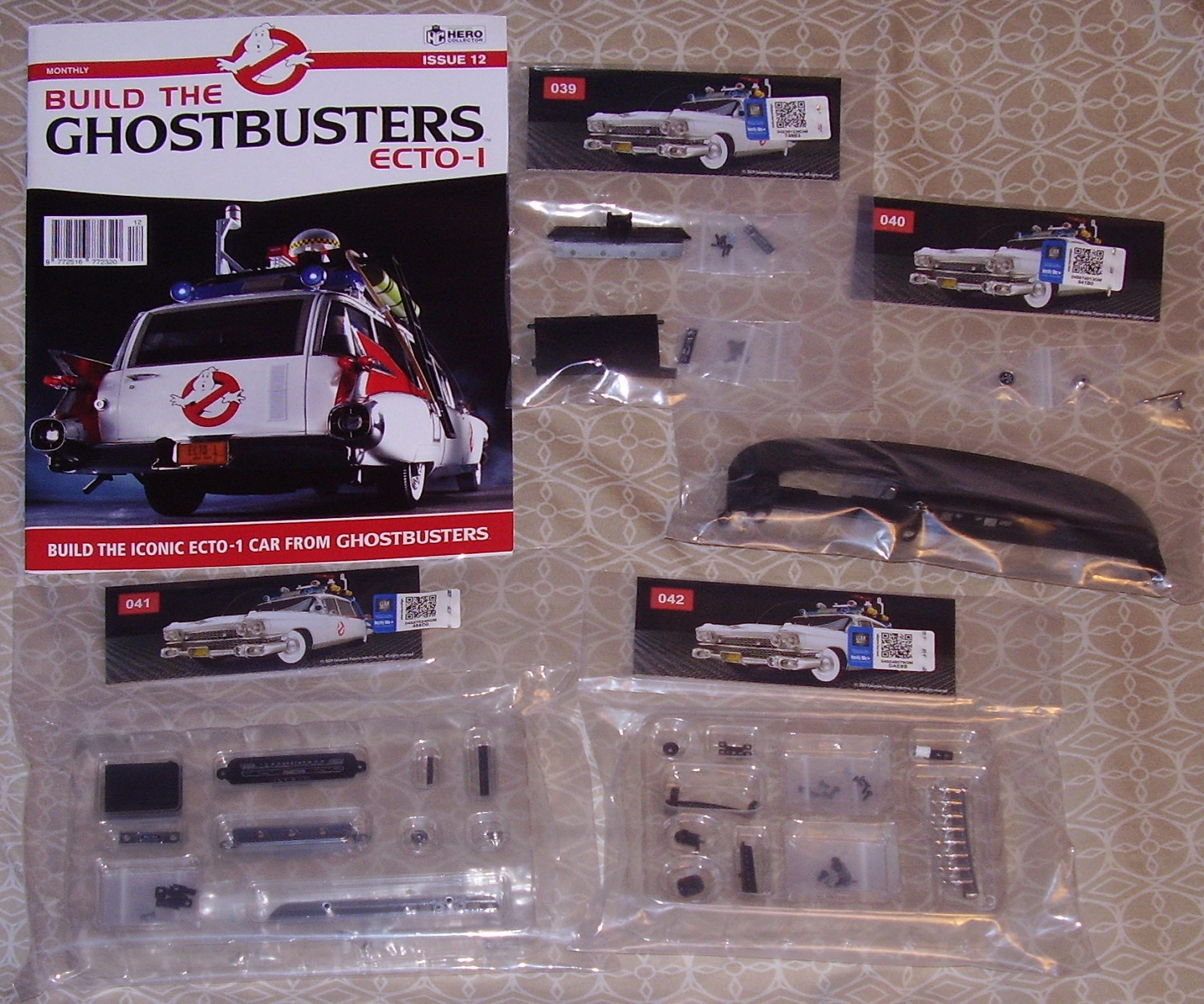 Magazine Issue 12 With 4 Model Stages Eaglemoss Build the Ghostbusters Ecto 1