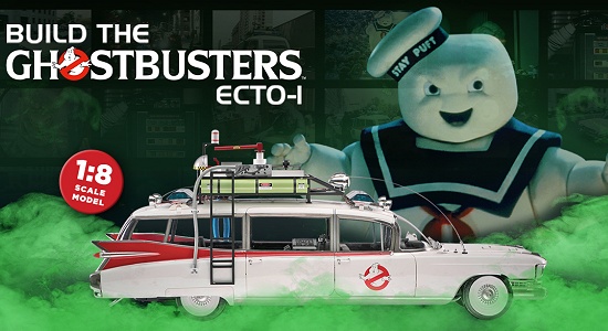 Magazine Issue 12 With 4 Model Stages Eaglemoss Build the Ghostbusters Ecto 1