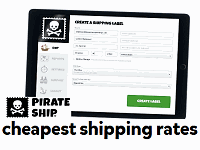 Pirate Ship - Cheap USPS Postage
